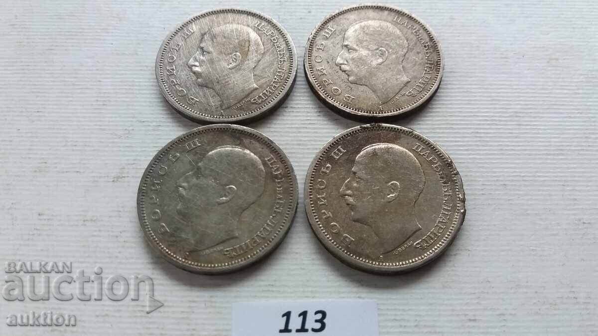 50 leva 1940 și 1943, 4 bucăți - 6