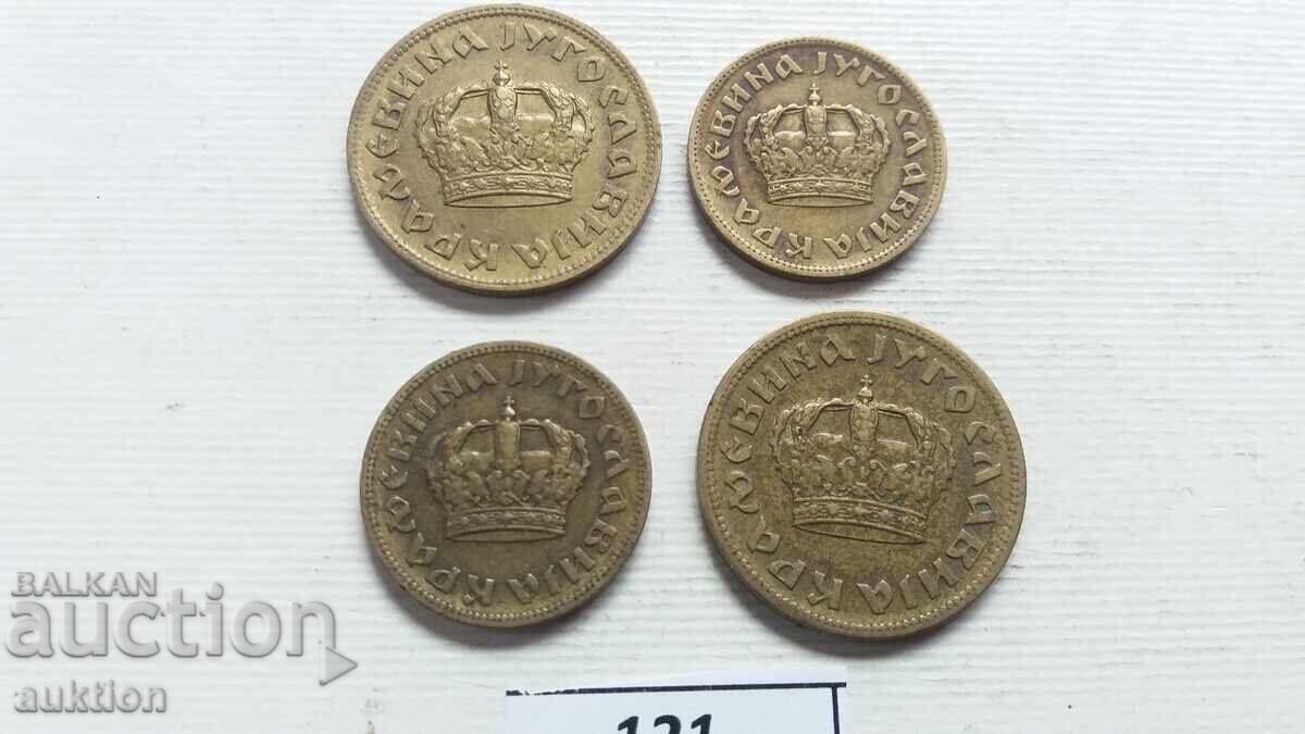 ЛОТ ОТ 1 И 2 ДИНАРА ОТ 1938 ГОДИНА - 6 ЛОТ ОТ 1 И 2 ДИНАРА ОТ 1938 ГОДИНА - 6
