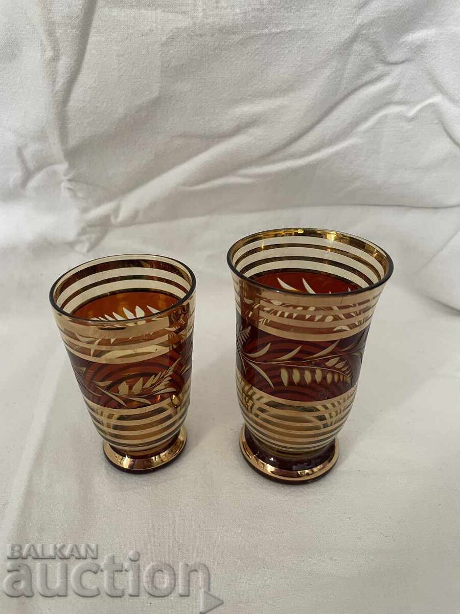 Κούπες-2 τεμ., 9/5 (8/4,5 εκ.) χαραγμένες