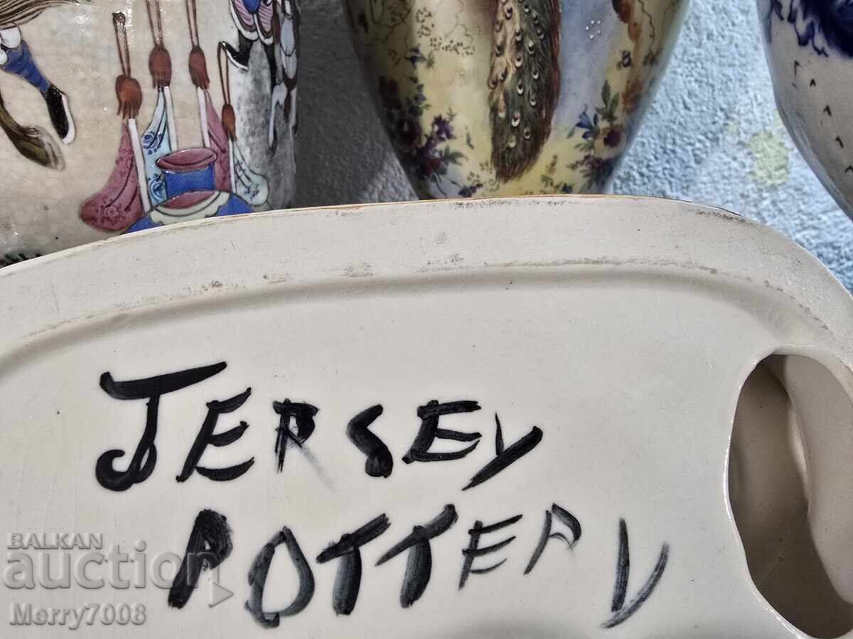 Vintage πορσελάνινο τασάκι “Jersey Potter” - 6