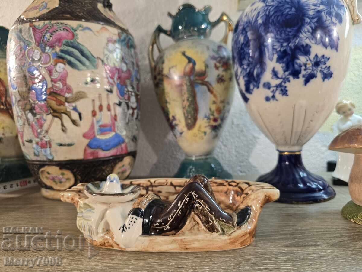 Vintage porcelain ashtray “Jersey Pottery” - 7