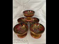 Купички-8/11 см,хохлома,СССР