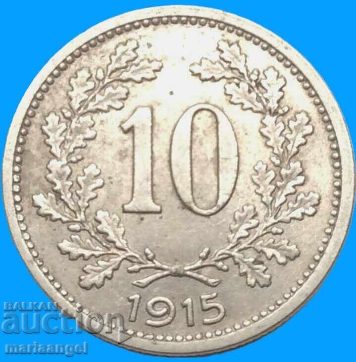 Licitație 10 Heller Austria 1915