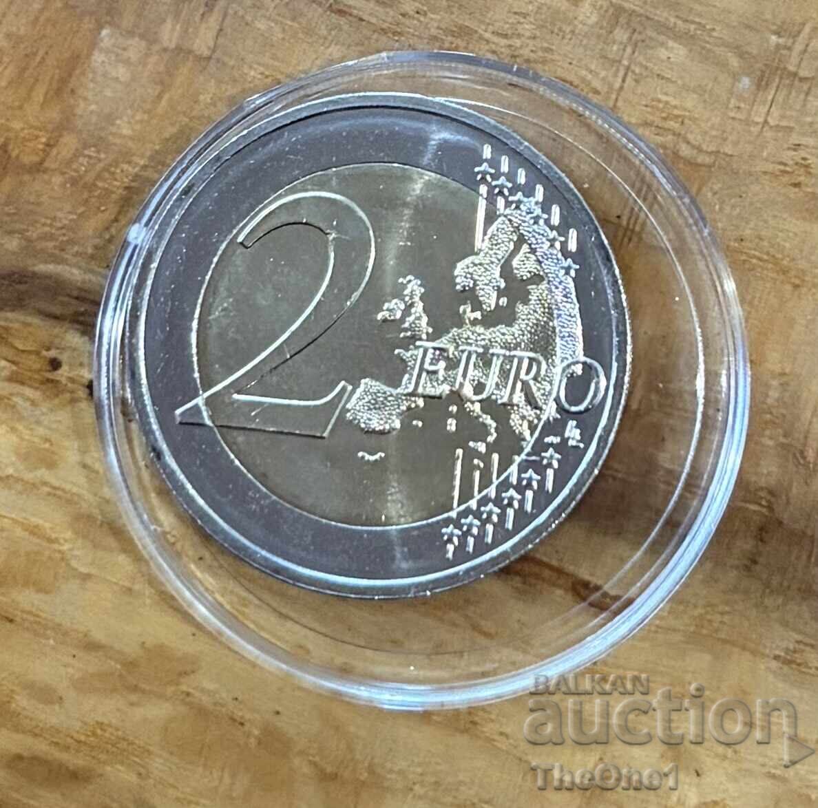 2 euro 2021 Provincia Saxonia-Anhalt cu preț € 5.00 | 9.78 BGN
