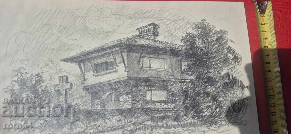 VECHE DESEN ARTISTIC BULGĂRESC - 6