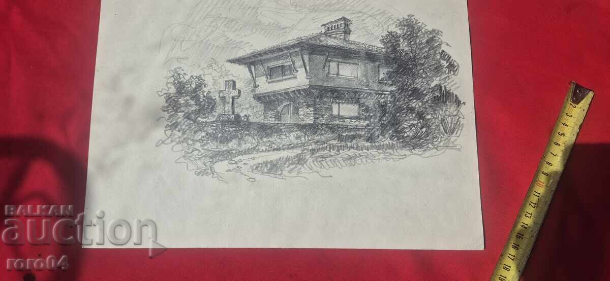 VECHE DESEN ARTISTIC BULGĂRESC