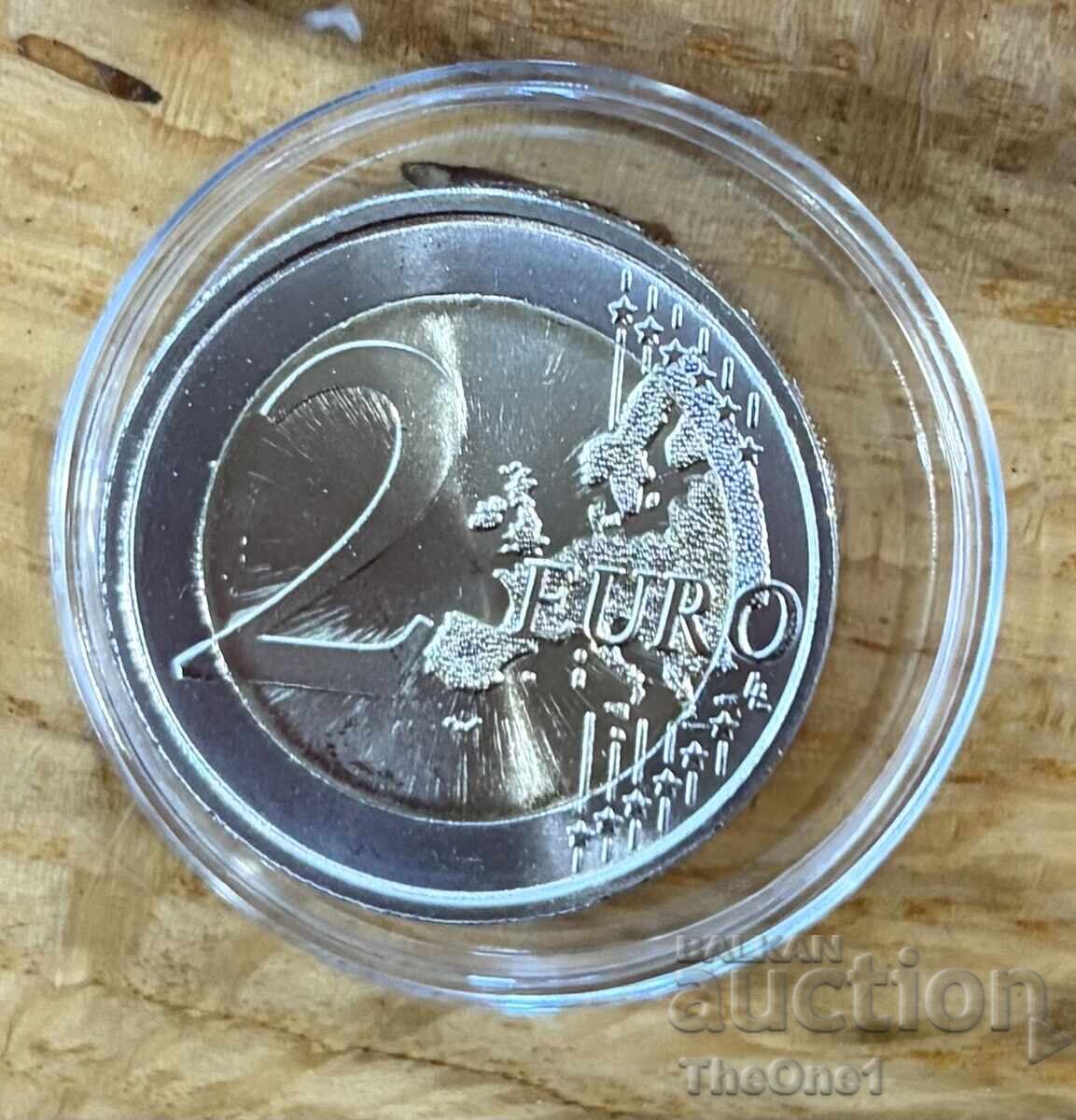 2 euro 2018 100 DE ANI DE LA ÎNFIINȚAREA REPUBLICII AUSTRIA cu preț € 5.00 | 9.78 BGN