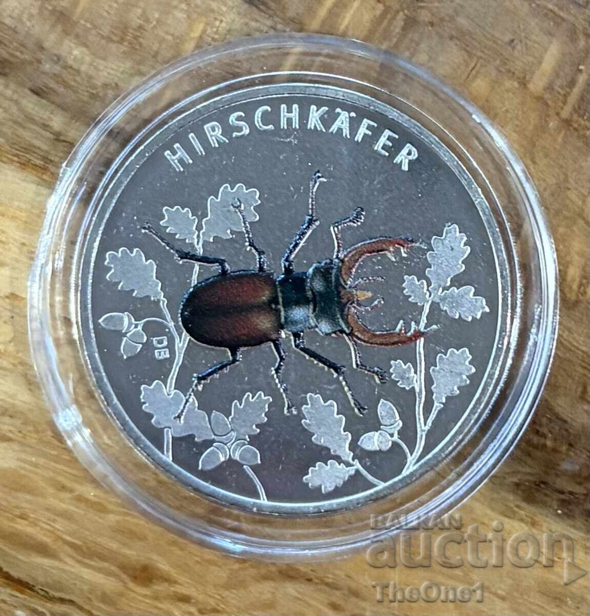 5 Euro Germany 2024 STAG BEETLE