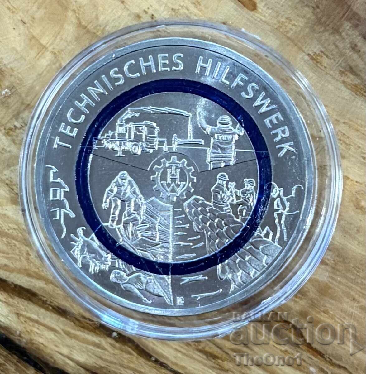 10 euro 2025 Germania Agenția Federală pentru Ajutor Tehnic