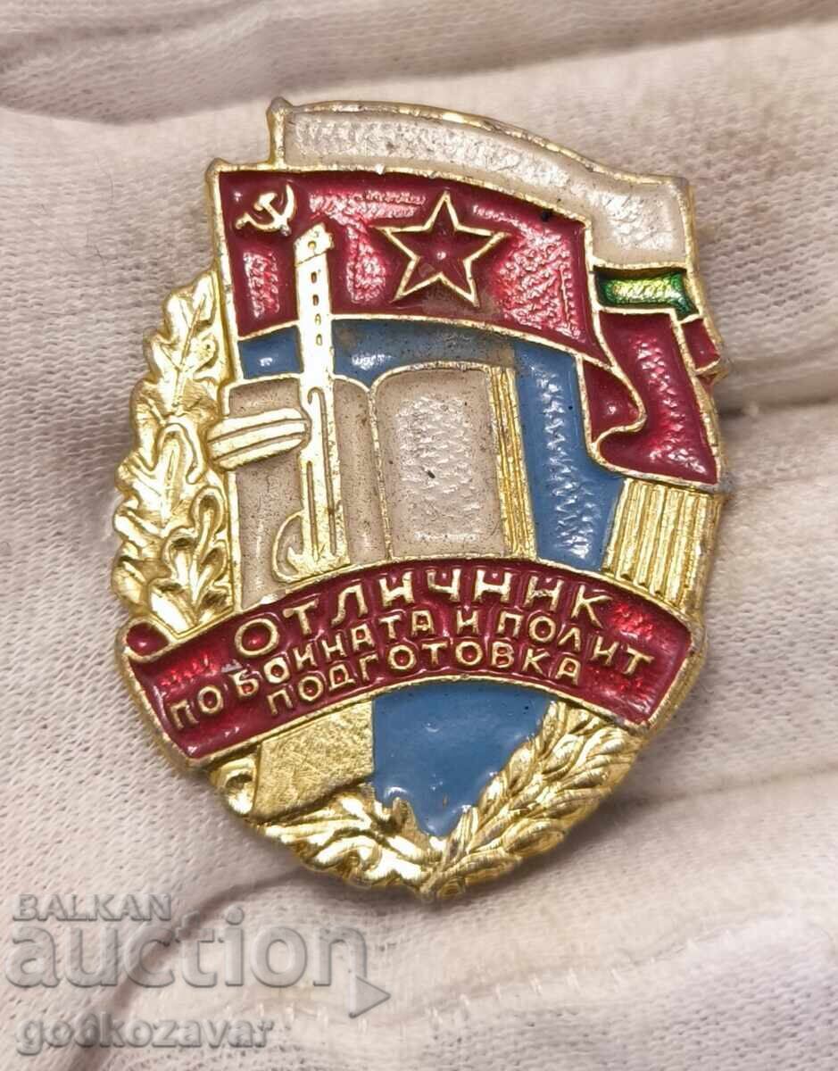 Bulgaria insignă Excelent în pregătirea de luptă și politică