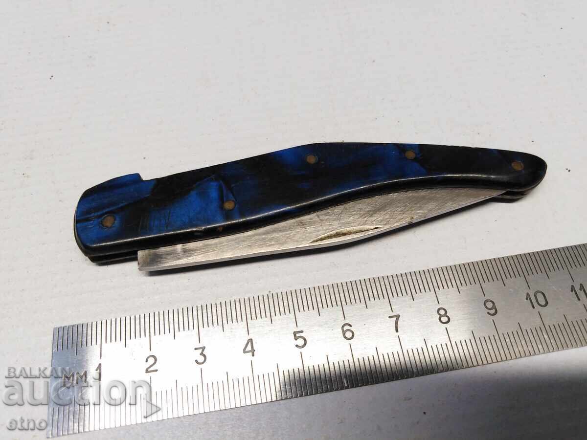 Licitație CUȚIT DE BUZUNAR VECHI BULGAR CONDE - KOSTENEȚ