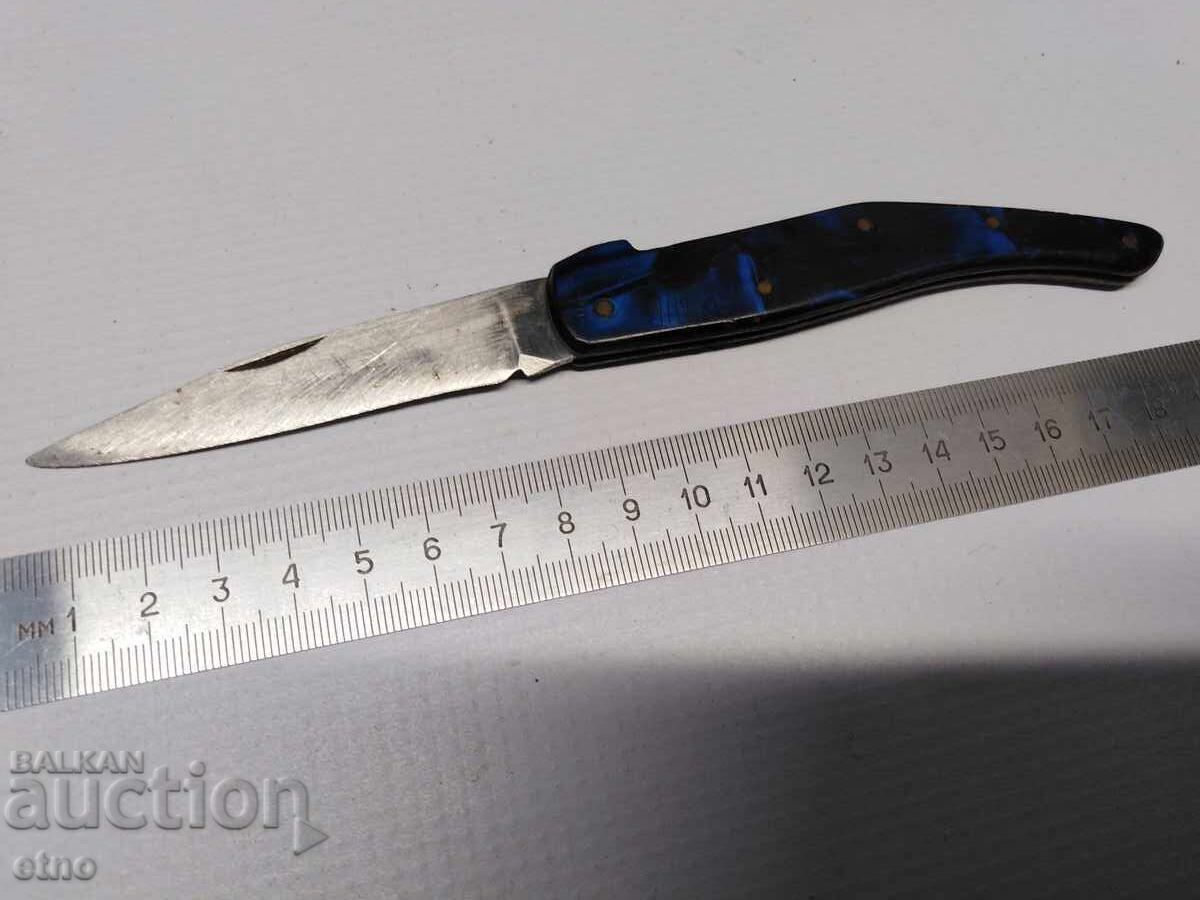 Livrarea CUȚIT DE BUZUNAR VECHI BULGAR CONDE - KOSTENEȚ