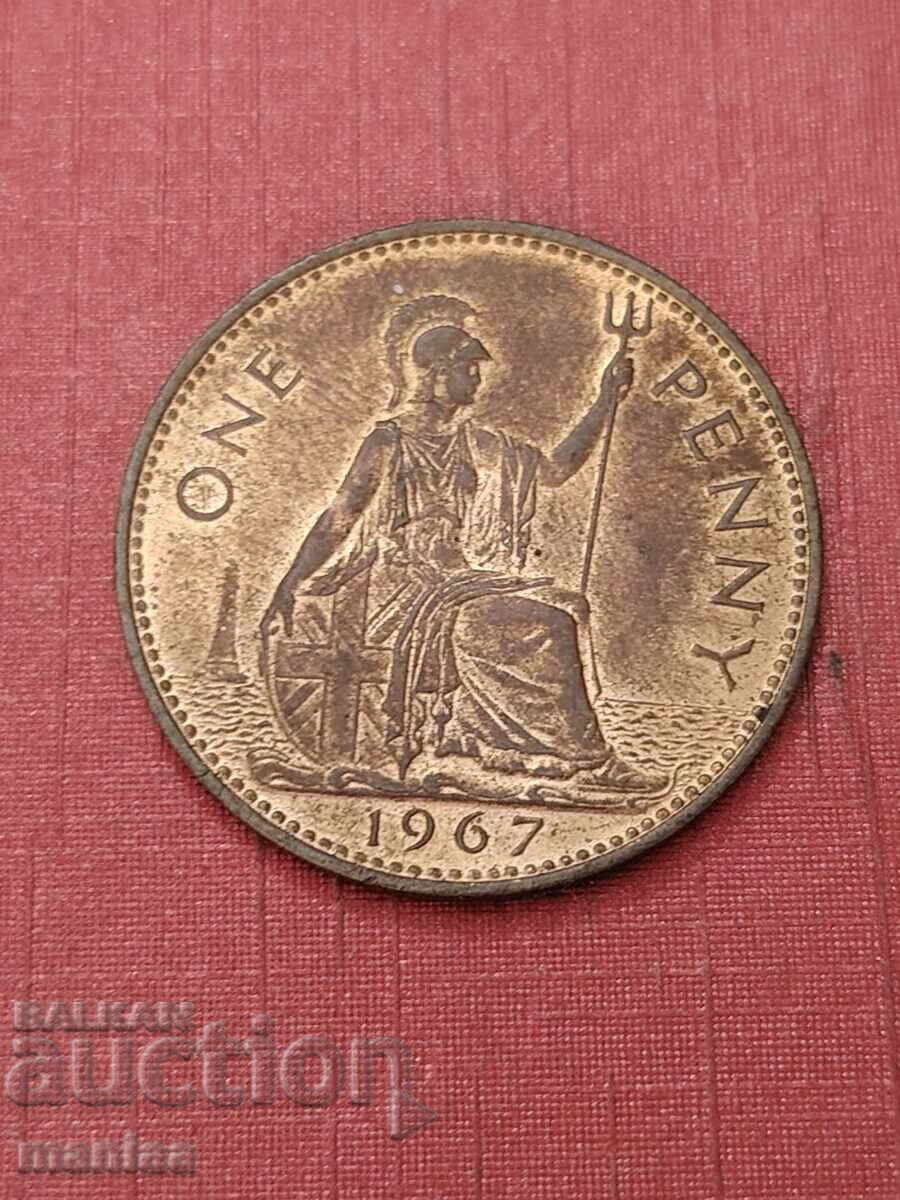 Auction  1 Penny 1967