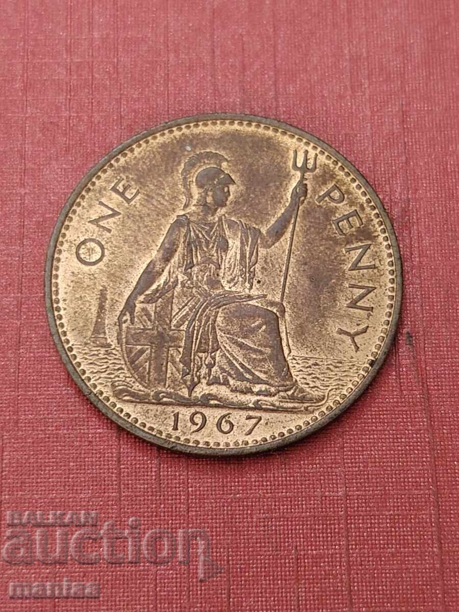 Delivery of 1 Penny 1967