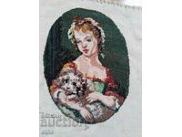 ΠΑΛΙΑ ΤΑΠΕΤΣΑΡΙΑ "Η ΚΥΡΙΑ ΜΕ ΤΟ ΣΚΥΛΟ"