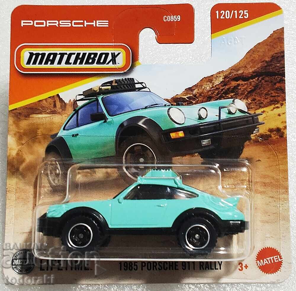 Matchbox 1985 Porsche 911 Rally 1:64 Matchbox Πόρσε Ράλι