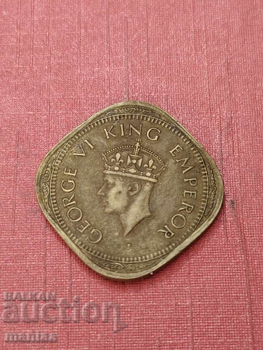 Auction  2 Anna 1944 India