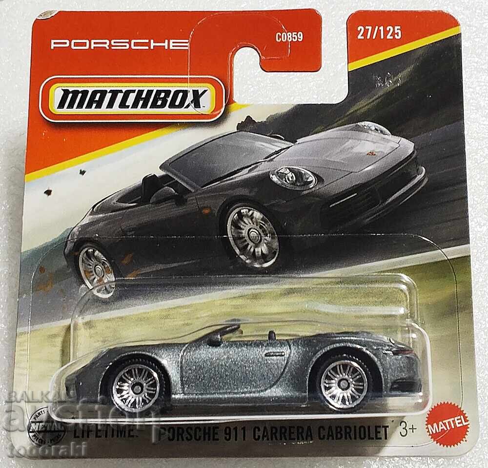 Matchbox Porsche 911 Carrera Cabriolet 1:64 Ματσμπόξ Πόρσε Matchbox Porsche 911 Carrera Cabriolet 1:64 Ματσμπόξ Πόρσε