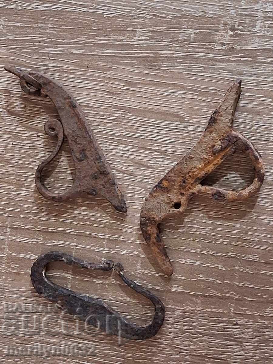 Amanete vechi de 200 de ani, amnare, amnar, fier forjat cu preț € 70.25 | 137.40 BGN