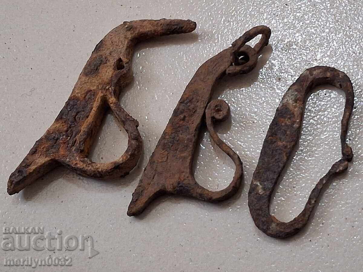 Licitație Amanete vechi de 200 de ani, amnare, amnar, fier forjat