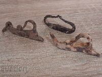 Amanete vechi de 200 de ani, amnare, amnar, fier forjat