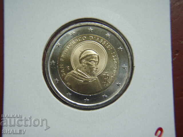 2 Ευρώ 2026 Ιταλία "Άγιος Φραγκίσκος της Ασίζης" /Italiya/ (2)- Unc (2 ευρώ) με τιμή € 5.20 | 10.17 BGN