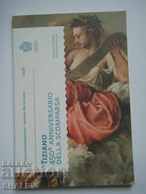 2 Euro 2026 San Marino "Titian" - Unc (2 euro)