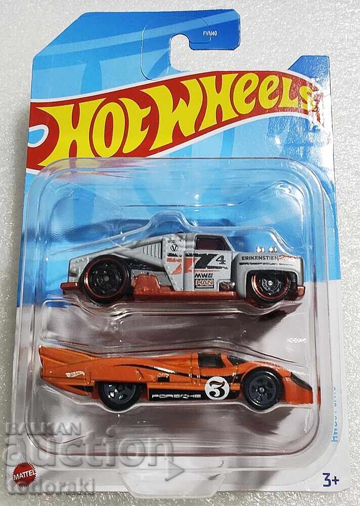 Set Hot Wheels Porsche 917 LH & Erikenstein Rod Porsche 1:64