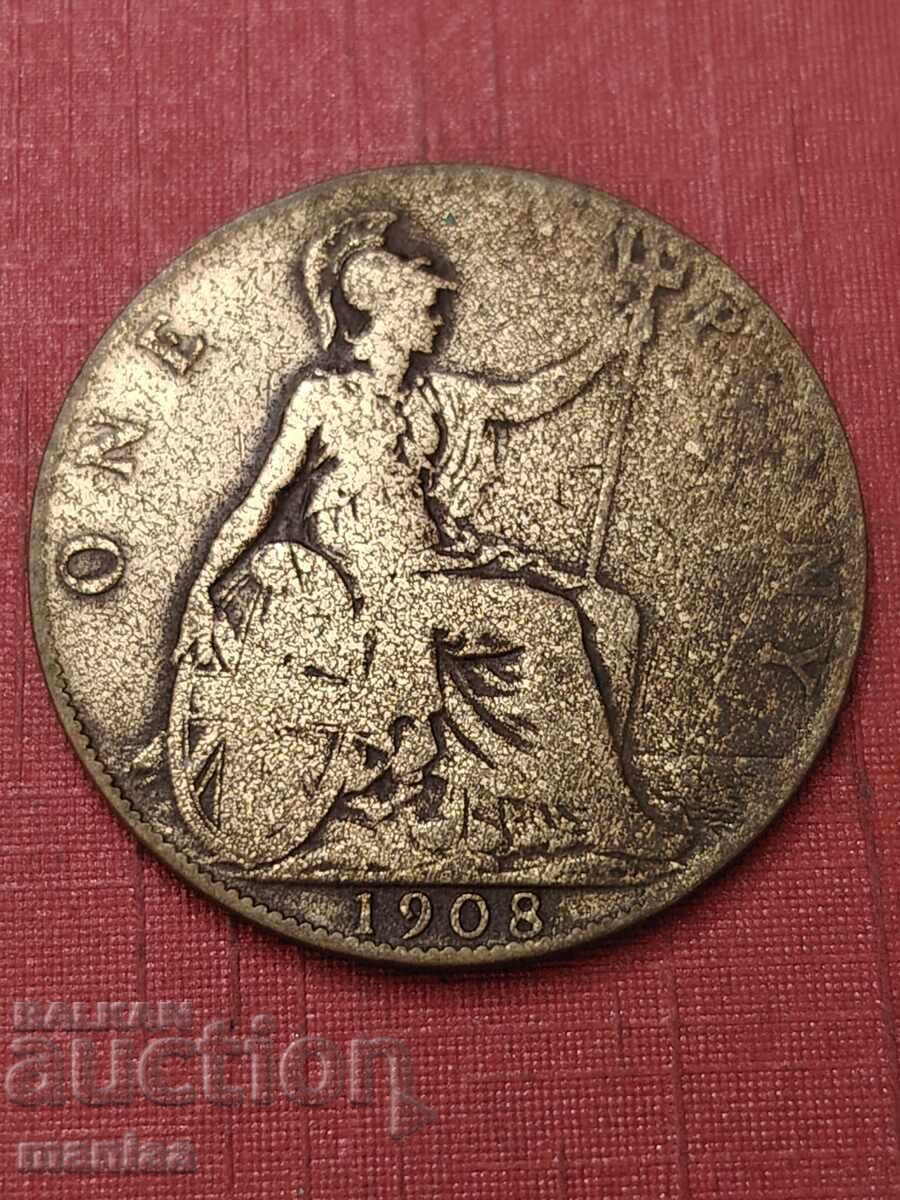 1 Penny 1908