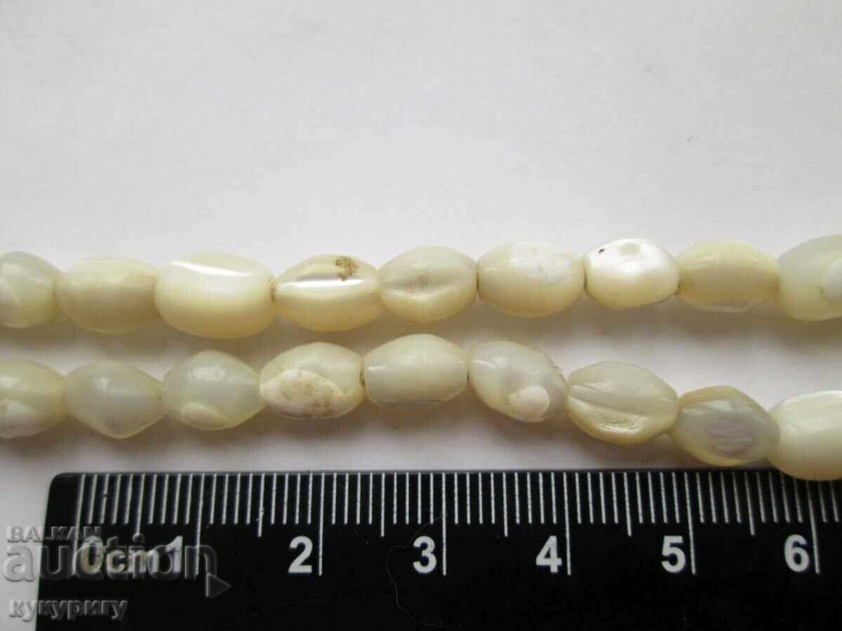 Аукцион Стара седефена броеница 33 зърна седеф