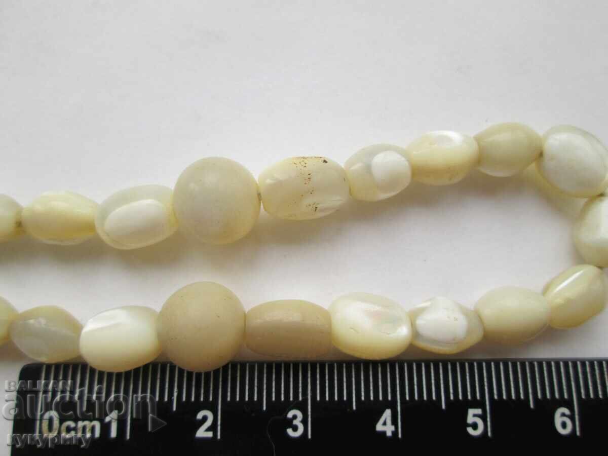 Доставка на Стара седефена броеница 33 зърна седеф