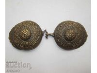 Стари красиви бронзови пафти за колан на народна носия
