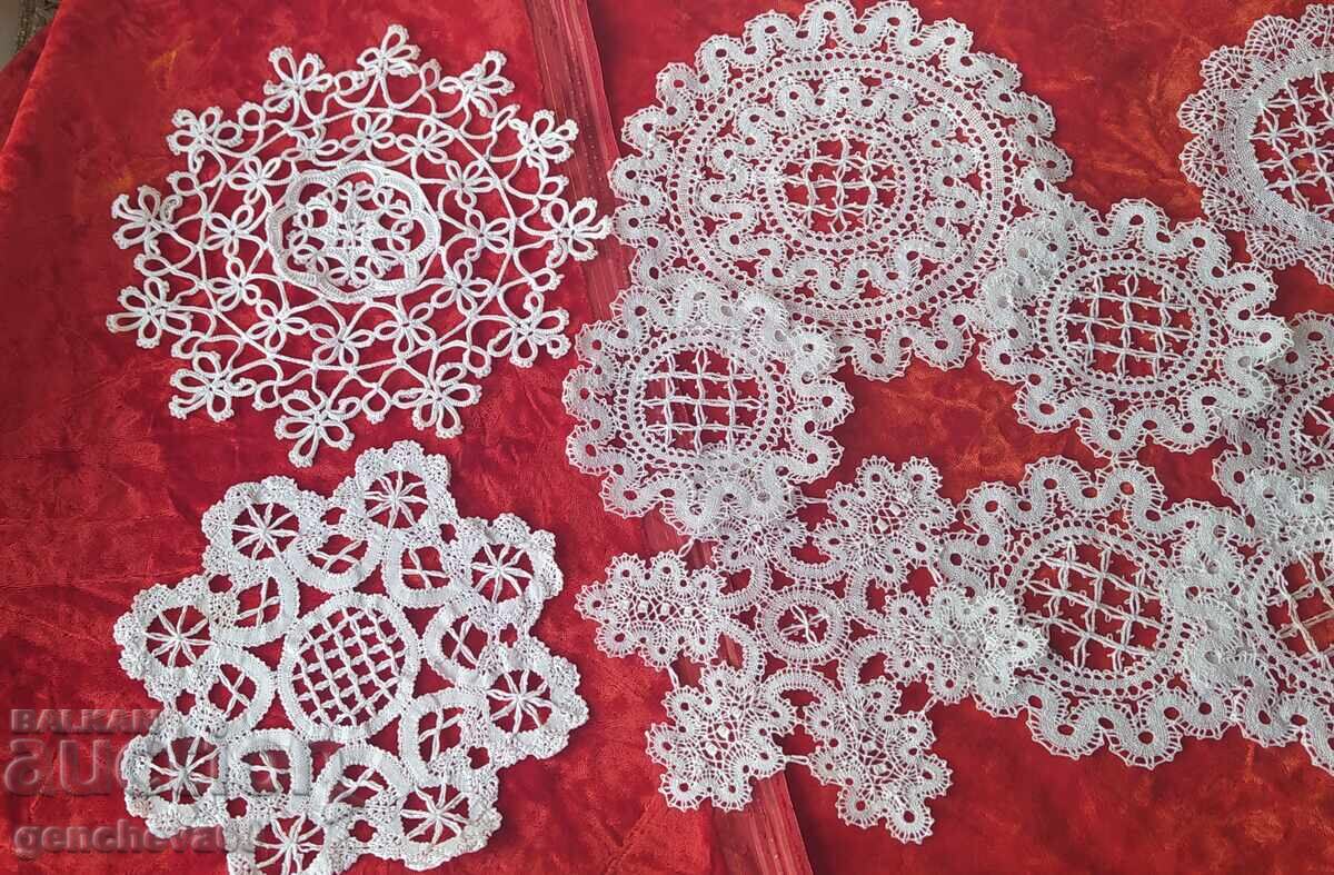 Licitație Mileuri lucrate manual/dantelă cu ac