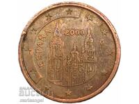 2 λεπτά του ευρώ 2003 Ισπανία