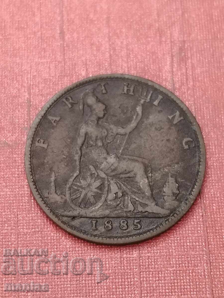 1 φάρθινγκ 1885