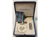 Λιβύη, παράσημο "Στρατιωτικής Αξίας" Β' τάξης, ασήμι