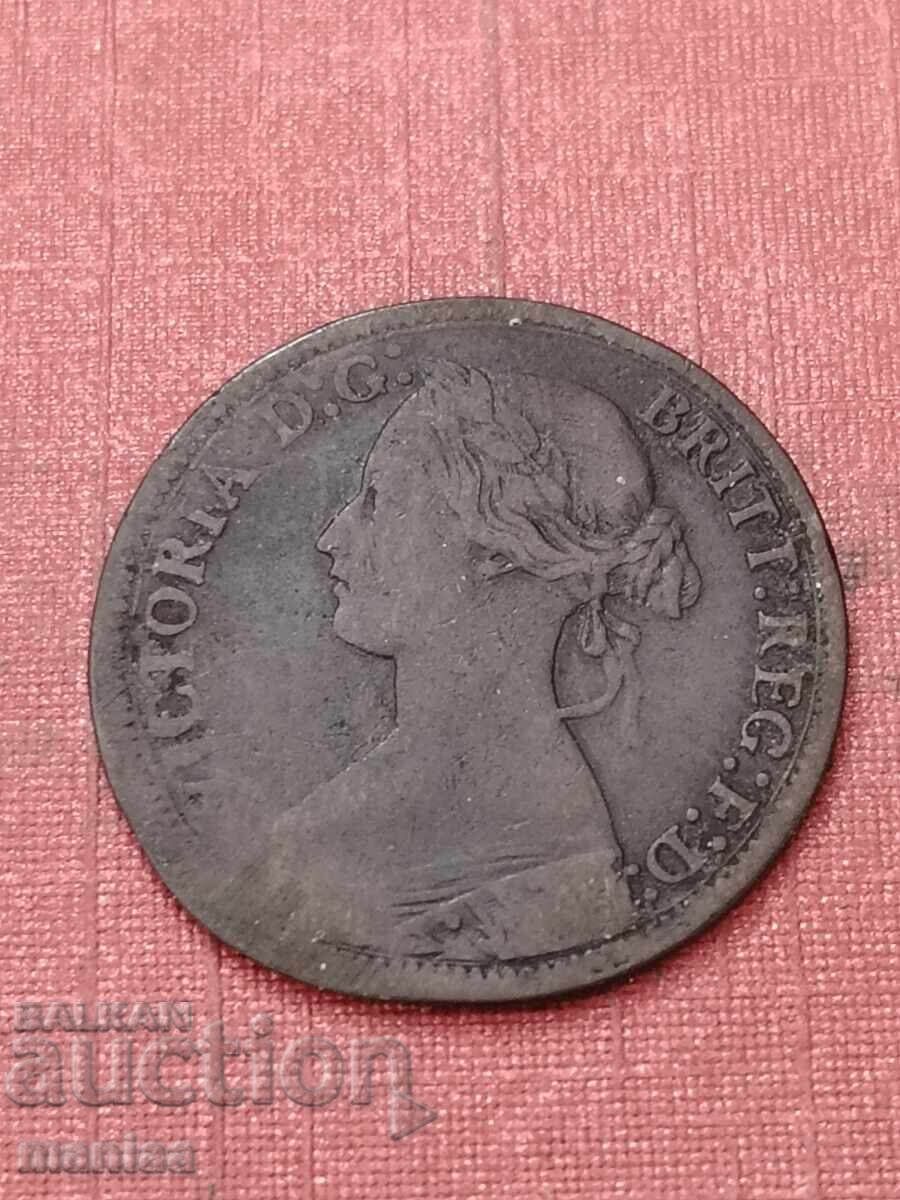 Δημοπρασία 1 φάρθινγκ 1867