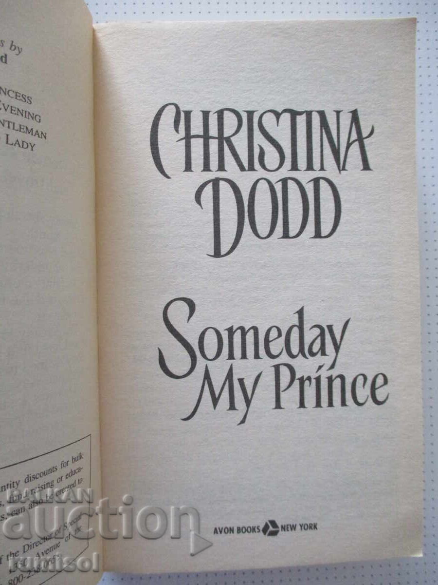 Licitație Someday My Prince - Christina Dood