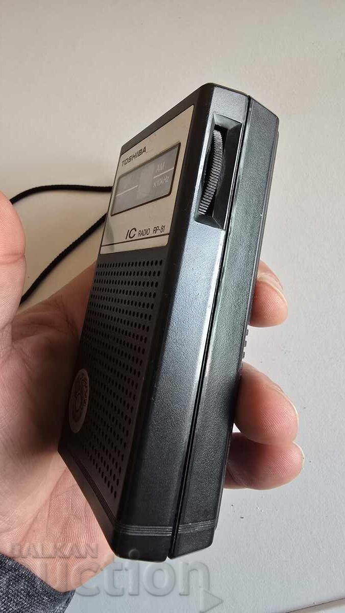 Παράδοση Παλιό ραδιόφωνο, τρανζίστορ TOSHIBA