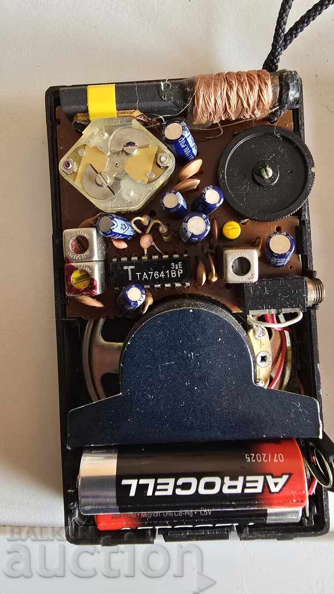 Παλιό ραδιόφωνο, τρανζίστορ TOSHIBA - 6