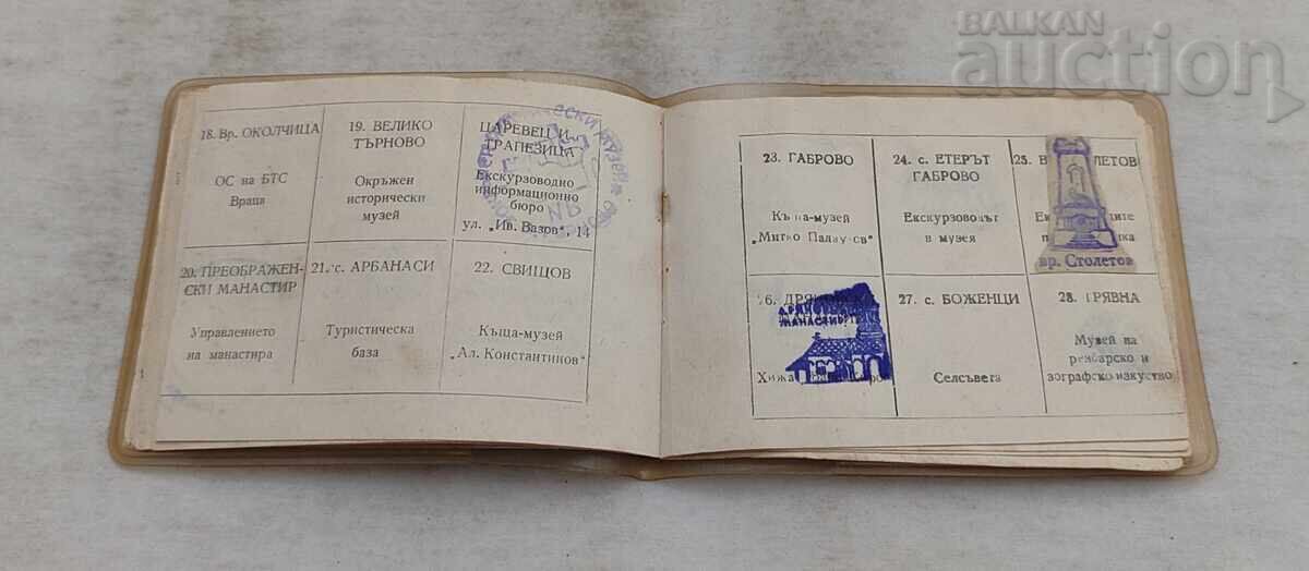 Livrarea HARTĂ 100 DE OBIECTIVE TURISTICE NAȚIONALE 1976