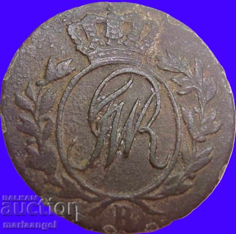 Δημοπρασία Πολωνία 1/2 γρόσι 1797 Βρανδεμβούργο Φρειδερίκος Β'