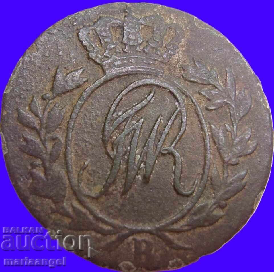 Πολωνία 1/2 γρόσι 1797 Βρανδεμβούργο Φρειδερίκος Β'