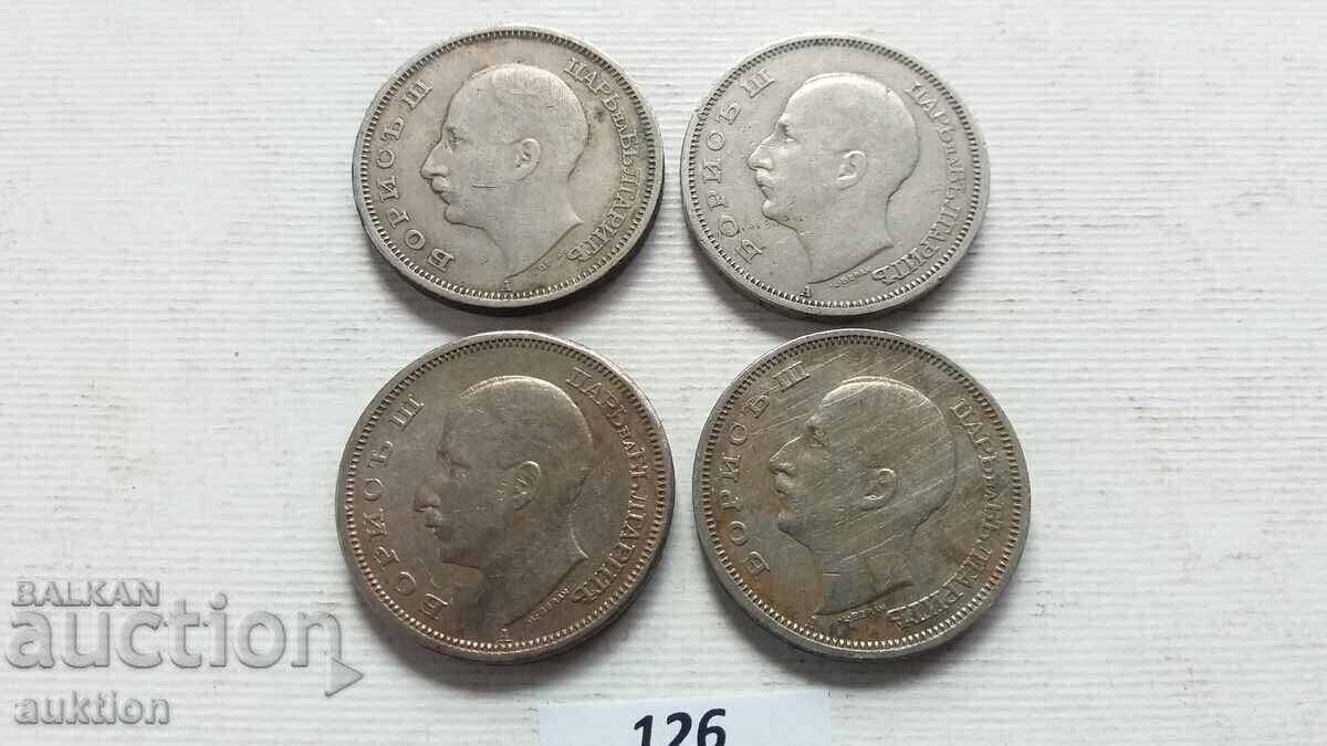 50 leva 1940 and 1943, 4 pieces - 5