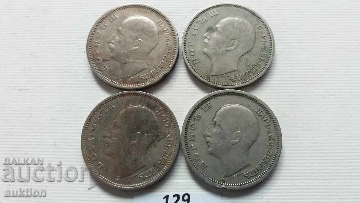 50 LEVA 1940 ȘI 1943 - 4 BUCĂȚI - 5