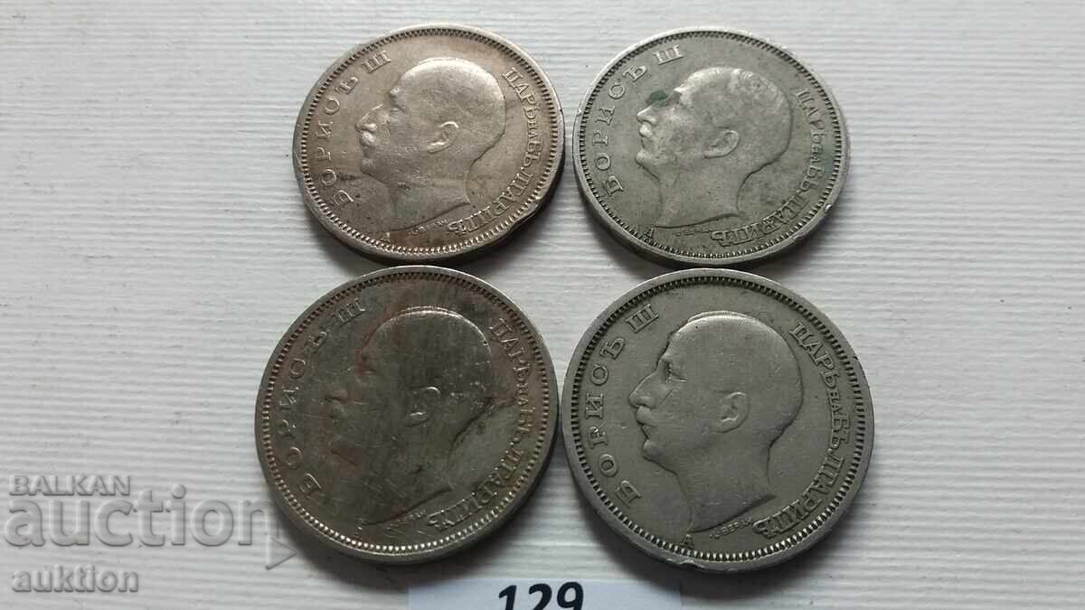 50 LEVA 1940 ȘI 1943 - 4 BUCĂȚI - 6