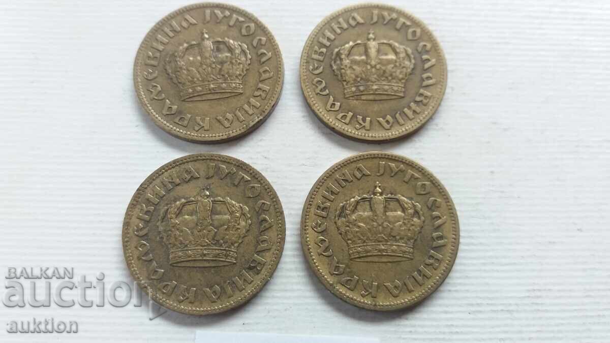 1 dinar 1938 4 pieces - 5