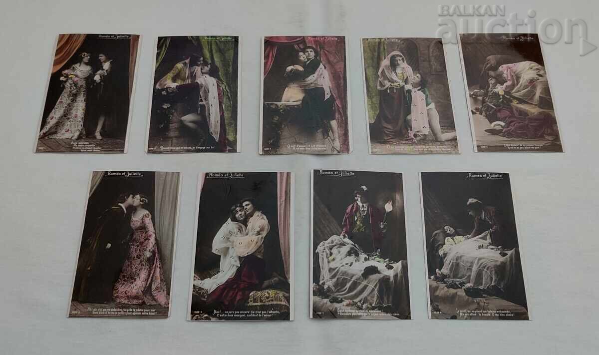 ROMEO ȘI JULIETA P.C. LOT 9 BUCĂȚI 1918