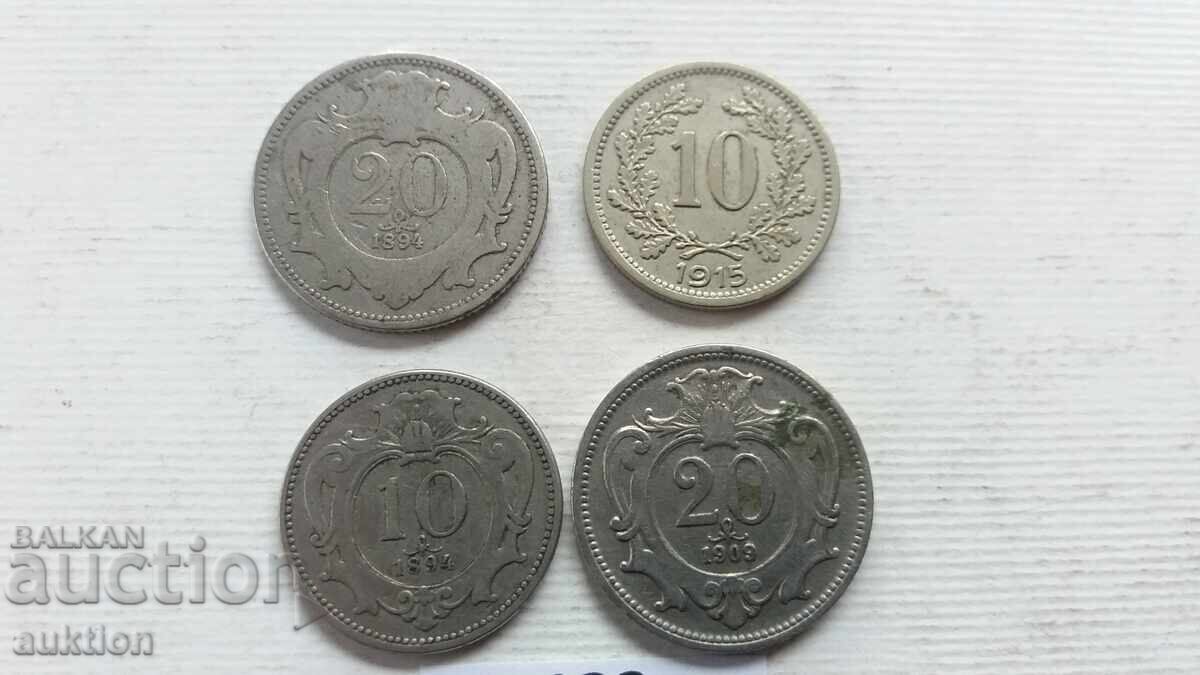 Доставка на КОЛЕКЦИЯ СРЪБСКИ МОНЕТИ 1894 ГОДИНА