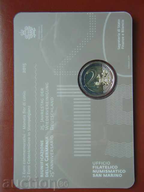 Licitație 2 Euro 2015 San Marino "Germania"/2/ San Marino Unc (2 Euro)
